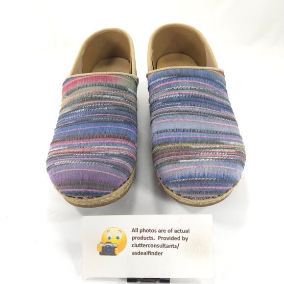 Dansko Jute Pro Casual Slip On Nursing Clog Womens Size 6 36 025990600 Multi - Picture 2 of 9